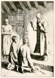 Matrimonio de Mercy y Matthew" de "El progreso del peregrino de este mundo, al que está por venir" por John Bunyan